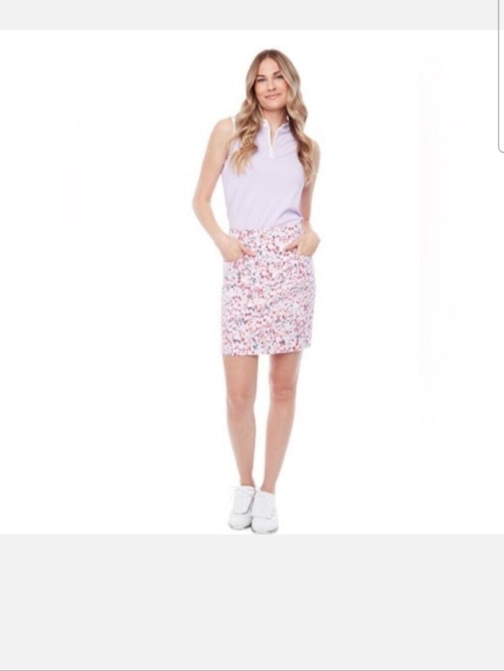 Swing Control "The Masters of Tummy Control" pull-on golf skort
